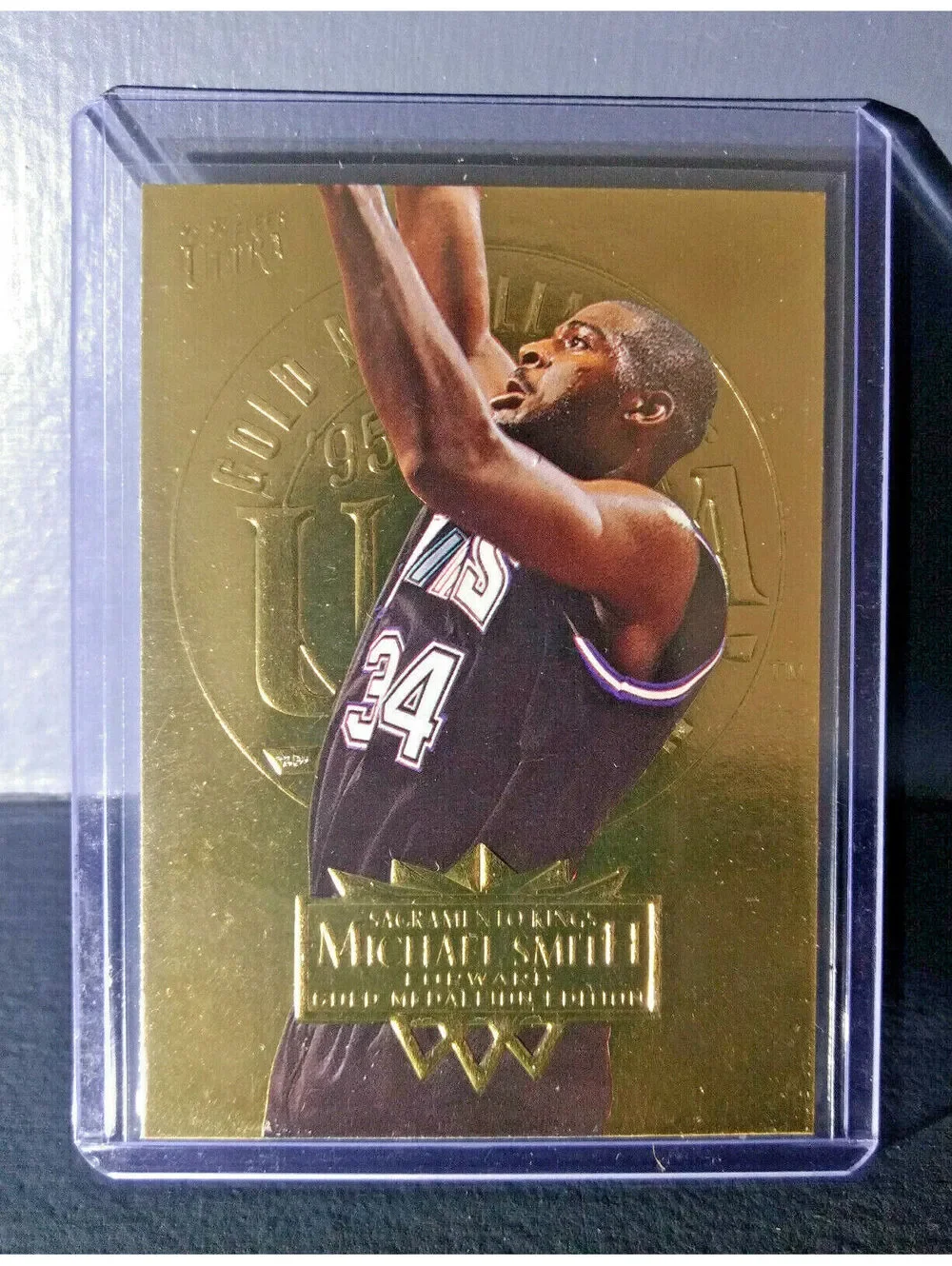 1995-96 Michael Smith Fleer Ultra Gold Medallion #159 Basketball Card